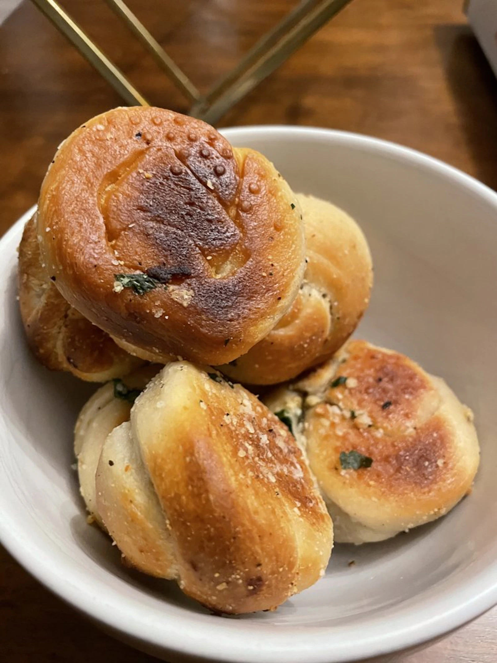 Garlic knots from Our Little Italy